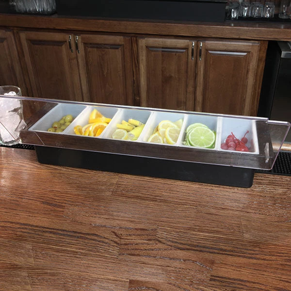 ch-ft-lb.jpg BarProducts.com BAR SUPPLIES Condiment Holder / Fruit Tray - 6 Pint W/ Flat Lid - Color Options