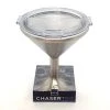 BarProducts.com Orca Chasertini - Stainless Steel With Clear Lid - 8 Ounce SPECIAL COLLECTIONS