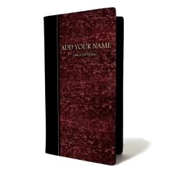 BarProducts.com KITCHEN, DINING & SERVICE ADD YOUR NAME - Check Presenter - Crushed Velvet