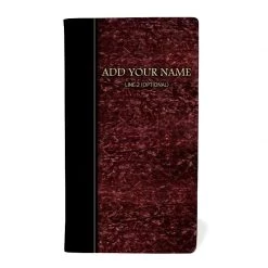 BarProducts.com KITCHEN, DINING & SERVICE ADD YOUR NAME - Check Presenter - Crushed Velvet