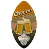 BarProducts Handcrafted Cheers Football Shaped Wall Mounted Beer Bottle Opener Woodshop Made In The USA 1 BarProducts Handcrafted Cheers Football Shaped Wall Mounted Beer Bottle Opener Woodshop Made In The USA