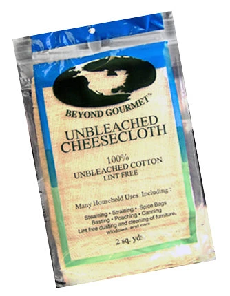 cheesecloth-unbleached-package.jpg BarProducts.com Cleaning / Hospitality Supplies Unbleached Cheesecloth