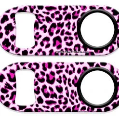 BarProducts.com Kolorcoat™ Mini Opener With Retractable Reel - Pink Cheetah 4 BarProducts.com Kolorcoat™ Mini Opener With Retractable Reel - Pink Cheetah