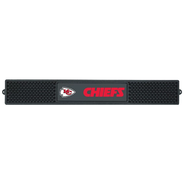 chiefs.jpg BarProducts.com BAR SUPPLIES NFL Bar Drink Mat