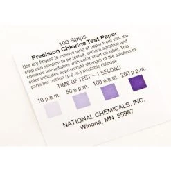 BarProducts.com Chlorine Test Strip - 100/vial 3 BarProducts.com Chlorine Test Strip - 100/vial