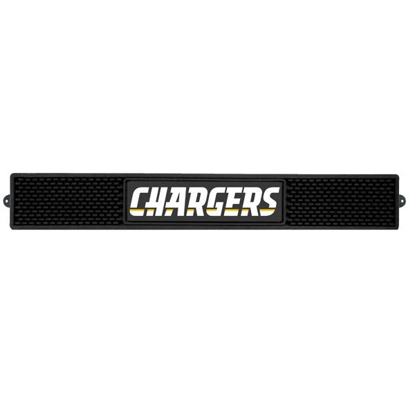 chrgers.jpg BarProducts.com BAR SUPPLIES NFL Bar Drink Mat