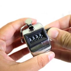 BarProducts.com Chrome Hand Tally Counter BAR EQUIPMENT 3 BarProducts.com Chrome Hand Tally Counter BAR EQUIPMENT