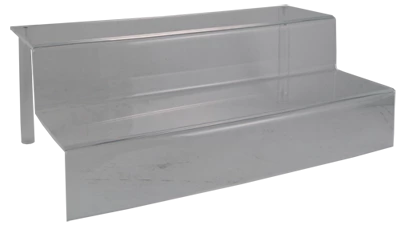 clear-2-tier-bd.png BarProducts.com Liquor Bottle Shelves - Clear Acrylic - Options Available BAR DECOR