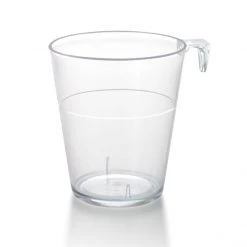 BarProducts.com BAR SUPPLIES BarConic® 2oz Clear Plastic Shot Glass With Hook