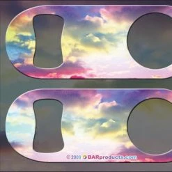BarProducts.com Mini Speed Bottle Opener / Bar Key - Clouds BAR TOOLS