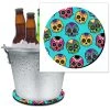 BarProducts.com Beer Bucket Coaster - Sugar Skulls (Serveral Colors Available) BAR SUPPLIES