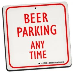 BarProducts.com Street Signs Foam Kolorcoat™ Coaster - 3.5 Inch Square