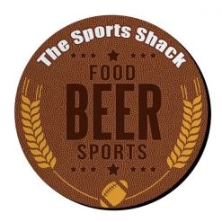 BarProducts.com BAR SUPPLIES ADD YOUR NAME - Beer Bucket Coaster - Football