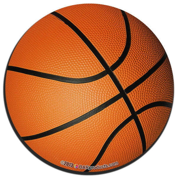 coaster-round-basketball.jpg BarProducts.com Sports Foam Kolorcoat™ Coaster - 4 Inch Round Coasters