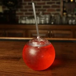BarProducts.com Spherical Cocktail Ball - 24 Ounce - Plastic Master Mixology