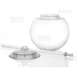 BarProducts.com Spherical Cocktail Ball - 24 Ounce - Plastic Master Mixology
