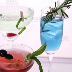 BarProducts.com BAR SUPPLIES Mini Garnish Clips - Pack Of 50 4 BarProducts.com BAR SUPPLIES Mini Garnish Clips - Pack Of 50