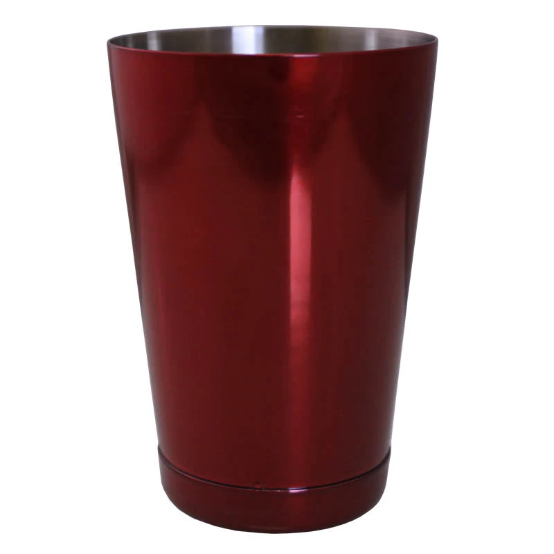 cocktail-shaker-tin-18oz-candy-red-main-800.jpg BarProducts.com Cocktail Shakers Cocktail Shaker Tin - 18 Ounce Weighted - Candy Red