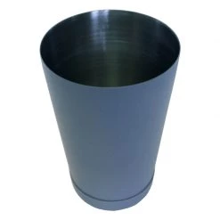 BarProducts.com Cocktail Shaker Tin - 18 Ounce Weighted - Textured Grey Shadow Cocktail Shakers