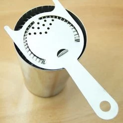 BarProducts.com Cocktail Strainer - 4 Prong Hawthorne Stainless Steel BAR TOOLS