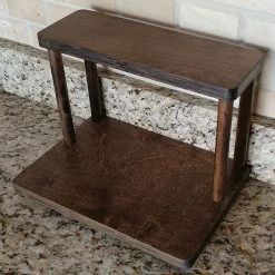 BarProducts.com Counter Caddies™ - STAINED Finish - 12" STRAIGHT - Barista KITCHEN, DINING & SERVICE