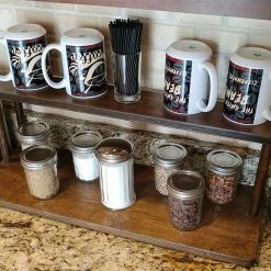 BarProducts.com KITCHEN, DINING & SERVICE Counter Caddies™ - STAINED Finish - 24