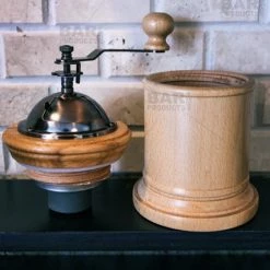 BarProducts.com KITCHEN, DINING & SERVICE Coffee Mill - Beechwood