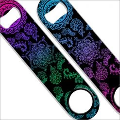 BarProducts.com Colorful Henna Speed Bottle Opener