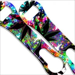 BarProducts.com Kolorcoat™ V-Rod® Bottle Opener - Colorful Stoner Bartending Bottle Openers