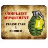 BarProducts.com Complaint Department Kolorcoat™ Metal Bar Sign BAR DECOR