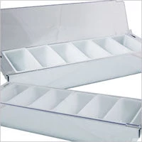 condiment-holder-chrome-display-bs.jpg BarProducts.com BAR SUPPLIES Condiment Holder / Fruit Tray - 6 Pint W/ Flat Lid - Color Options