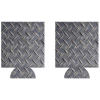 BarProducts.com Kolorcoat™ Can Cooler (2 Pack) - Metal Plate Custom Coasters / Coolers