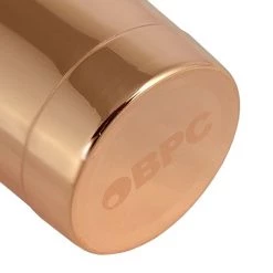 BarProducts.com Olea™ Cocktail Shaker - Copper Plated - 16oz Weighted