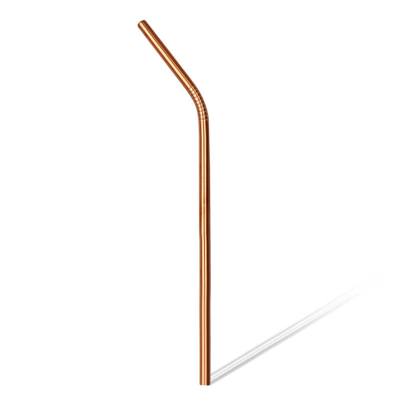 copper-metal-bendy-straw-bpc-800.jpg BarProducts.com Master Mixology BarConic® Copper Plated Curved Straw