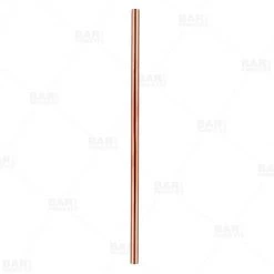 BarProducts.com Olea™ Metal Cocktail Straw - Copper Plated Master Mixology
