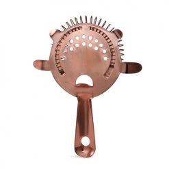 BarProducts.com BarConic® Four Prong Strainer – Copper Plated Master Mixology