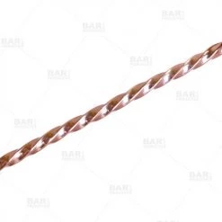 BarProducts.com Master Mixology BarConic® Copper Bar Spoon With Disk - 11