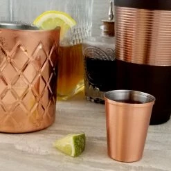 BarProducts.com BarConic® Copper Shot Glass - 2 Oz BAR SUPPLIES