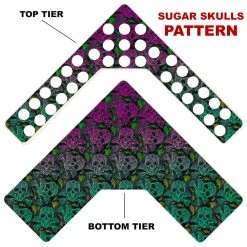 BarProducts Handcrafted CHOOSE YOUR PATTERN - Counter Caddies™ - Corner Unit W/ K-Cup Holes