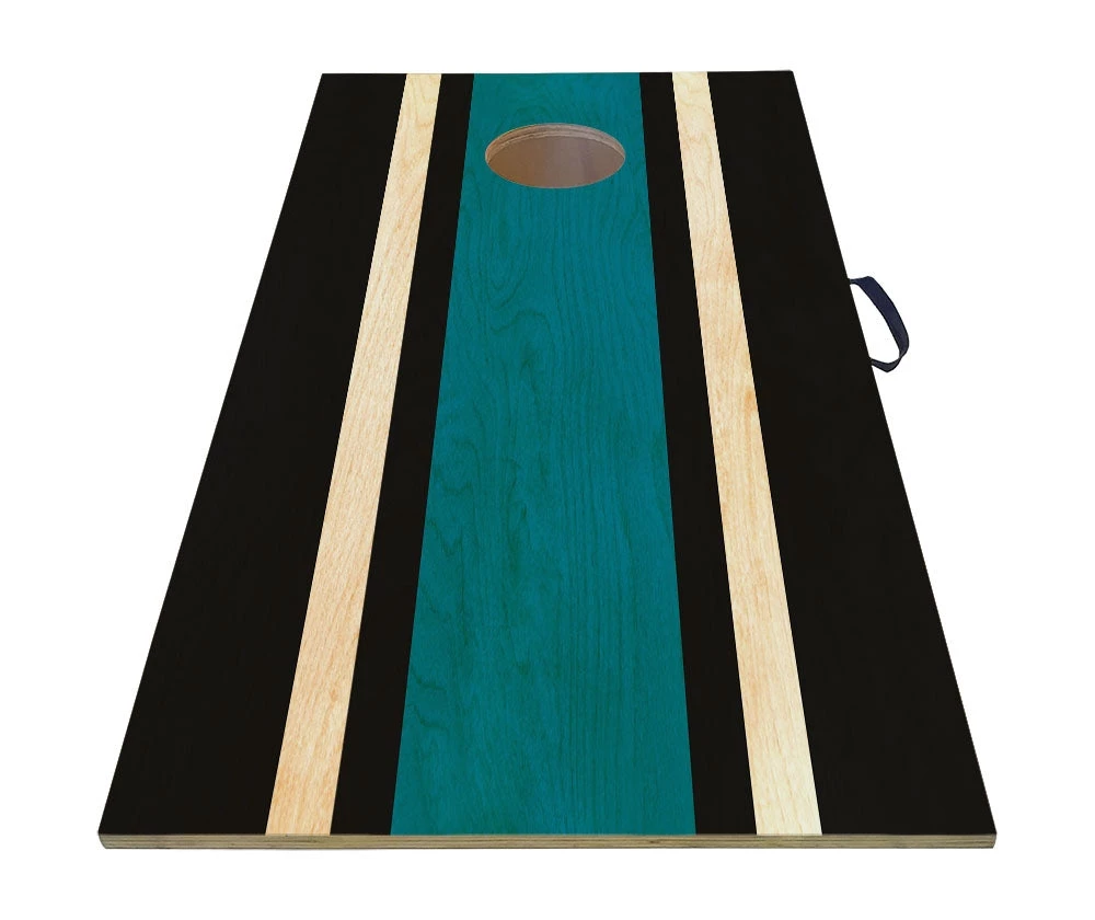 cornhole-web-blk-blu-wht1.jpg BarProducts.com HOME BAR & GIFTS CUSTOMIZABLE Cornhole Game Boards - Sports Themed - Several Team Color Options - 22" X 44"
