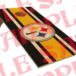 BarProducts.com HOME BAR & GIFTS CUSTOMIZABLE Cornhole Game Boards - Sports Themed - Several Team Color Options - 22" X 44" 4 BarProducts.com HOME BAR & GIFTS CUSTOMIZABLE Cornhole Game Boards - Sports Themed - Several Team Color Options - 22