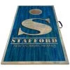 BarProducts.com CUSTOMIZABLE Cornhole Game Boards - BLUE WOOD PLANKS - 22" X 44" HOME BAR & GIFTS