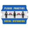 BarProducts Handcrafted Woodshop Made In The USA Wooden Tavern Sign - Social Distancing 1 BarProducts Handcrafted Woodshop Made In The USA Wooden Tavern Sign - Social Distancing