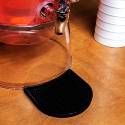 BarProducts.com Crescent Drip Mat For Beverage Dispenser