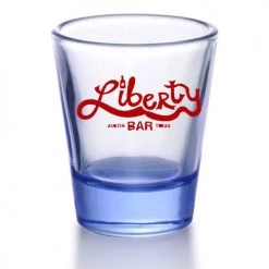 BarProducts.com 1.5oz Custom BarConic® Light Blue Shot Glass PRODUCT DESIGNER