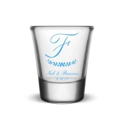 BarProducts.com Custom Glassware Customizable 1.5oz Thick Base Clear BarConic® Shot Glass