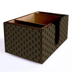 BarProducts.com BAR SUPPLIES Wooden Bar Caddy - Elegant Vintage