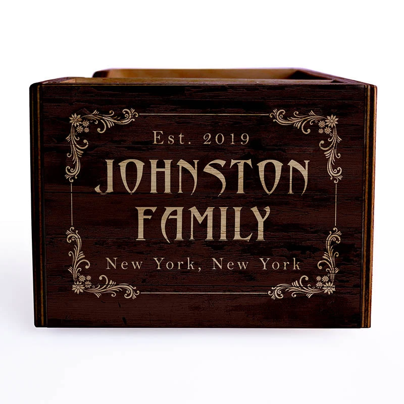 custom-wood-caddy-speakeasy-web_side.jpg BarProducts Handcrafted Customizable Wooden Bar Caddy - Speakeasy