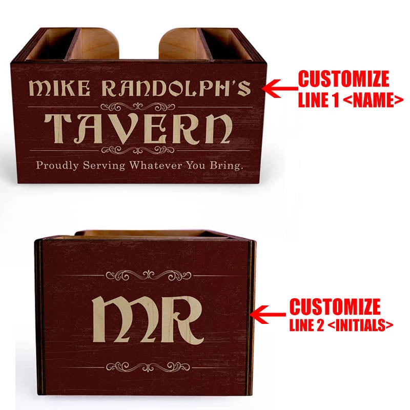 custom-wood-caddy-tavern-web_5.jpg BarProducts.com BAR SUPPLIES Customizable Wooden Bar Caddy - Tavern