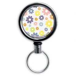 BarProducts.com Kolorcoat™ Mini Opener With Retractable Reel - Cute Floral